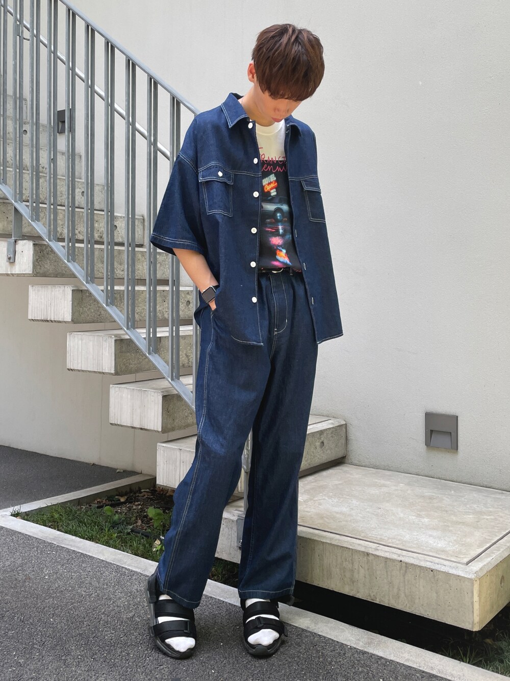 CIAOPANIC TYPYのアイテムを使った「デニムセットアップ」のメンズ人気