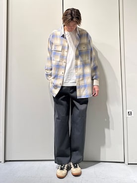 かとしょーさん（メンズ・180cm）の春コーディネート