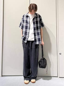 かとしょーさん（メンズ・180cm）の春コーディネート