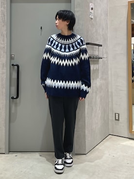 かとしょーさん(メンズ・180cm)の冬コーディネート