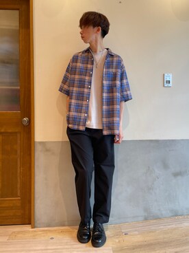 かとしょーさん（メンズ・180cm）の夏コーディネート