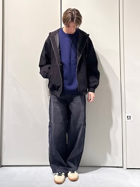 「CIAOPANIC TYPY（チャオパニックティピー）のアイテム（ジャケット/アウター）」を使った、かとしょーさん（メンズ・180cm）の春コーディネート