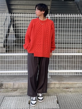 「新星WEARISTAにエントリー」｜かとしょーさん（メンズ・180cm）の冬コーディネート