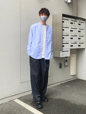 かとしょーさん(メンズ・180cm)の春コーディネート