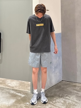 「アイテム（パンツ）」を使った、かとしょーさん（メンズ・180cm）の夏コーディネート