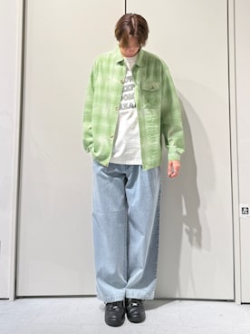 かとしょーさん(メンズ・180cm)の春コーディネート