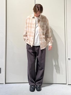 かとしょーさん(メンズ・180cm)の春コーディネート