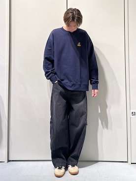 かとしょーさん（メンズ・180cm）の春コーディネート