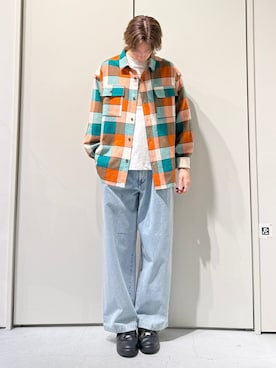 「CIAOPANIC TYPY（チャオパニックティピー）のアイテム（パンツ）」を使った、かとしょーさん（メンズ・180cm）の春コーディネート