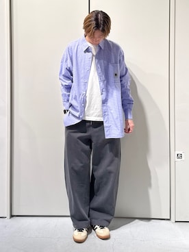 かとしょーさん(メンズ・180cm)の春コーディネート