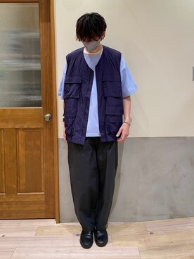 かとしょーさん（メンズ・180cm）の夏コーディネート