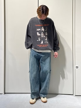 「SOUNDSGOOOOD（サウンズグッド）のアイテム」を使った、かとしょーさん（メンズ・180cm）の春コーディネート