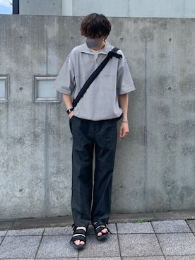 かとしょーさん（メンズ・180cm）の夏コーディネート