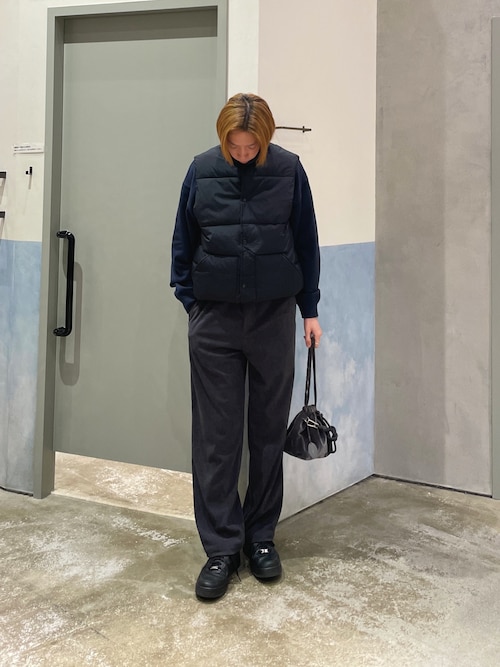 Rick Owens リックオウエンス ダウンベスト ナイロン ムートン