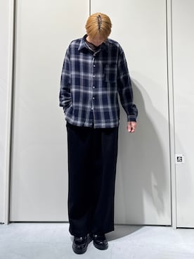 「CIAOPANIC TYPY（チャオパニックティピー）のアイテム（シャツ/ブラウス）」を使った、かとしょーさん（メンズ・180cm）の秋コーディネート