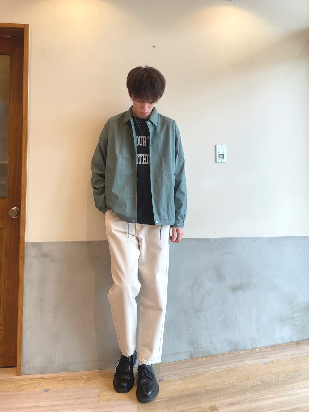なにわ男子 大橋和也さん着用】OSORO100%コットンコーチ