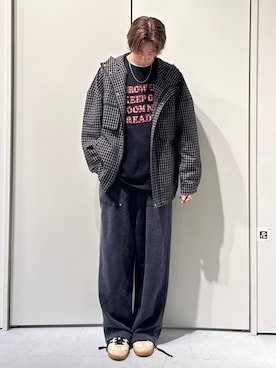 かとしょーさん（メンズ・180cm）の春コーディネート