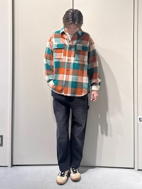 かとしょーさん（メンズ・180cm）の春コーディネート