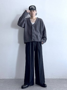 「RAGEBLUE（レイジブルー）のアイテム（アクセサリー）」を使った、しゅうさん（メンズ・175cm）の冬コーディネート