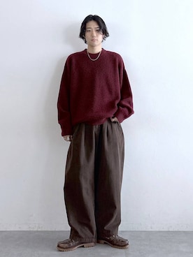 「RAGEBLUE（レイジブルー）のアイテム（アクセサリー）」を使った、しゅうさん（メンズ・175cm）の秋コーディネート