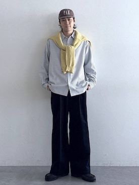 「RAGEBLUE（レイジブルー）のアイテム（トップス）」を使った、しゅうさん（メンズ・175cm）の冬コーディネート