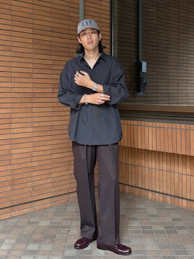 「RAGEBLUE（レイジブルー）のアイテム」を使った、しゅうさん（メンズ・175cm）の夏コーディネート