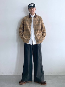 「POLO BCS（ポロ ビーシーエス）のアイテム」を使った、しゅうさん（メンズ・175cm）の夏コーディネート