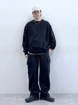 「DISCUS（ディスカス）のアイテム」を使った、しゅうさん（メンズ・175cm）の冬コーディネート