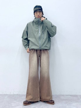 「RAGEBLUE（レイジブルー）のアイテム（ニットキャップ/ビーニー）」を使った、しゅうさん（メンズ・175cm）の秋コーディネート