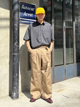 「RAGEBLUE（レイジブルー）のアイテム」を使った、しゅうさん（メンズ・175cm）の夏コーディネート