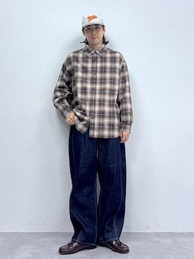 「RAGEBLUE（レイジブルー）のアイテム」を使った、しゅうさん（メンズ・175cm）の夏コーディネート