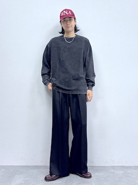 「RAGEBLUE（レイジブルー）のアイテム（Tシャツ/カットソー）」を使った、しゅうさん（メンズ・175cm）の秋コーディネート