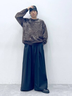 「RAGEBLUE（レイジブルー）のアイテム（ニットキャップ/ビーニー）」を使った、しゅうさん（メンズ・175cm）の秋コーディネート