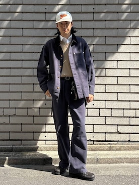 「アイテム（ベスト）」を使った、しゅうさん（メンズ・175cm）の夏コーディネート