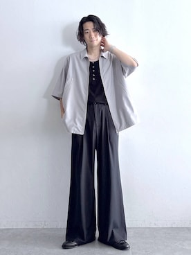 「RAGEBLUE（レイジブルー）のアイテム」を使った、しゅうさん（メンズ・175cm）の夏コーディネート