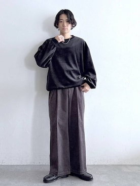 「RAGEBLUE（レイジブルー）のアイテム（アクセサリー）」を使った、しゅうさん（メンズ・175cm）の秋コーディネート