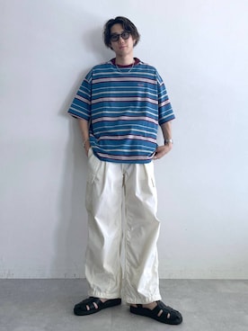 しゅうさん（メンズ・175cm）の夏コーディネート