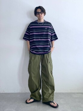 しゅうさん（メンズ・175cm）の夏コーディネート