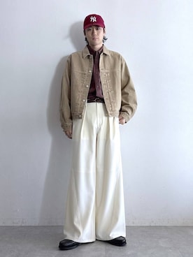 「RAGEBLUE（レイジブルー）のアイテム（トップス）」を使った、しゅうさん（メンズ・175cm）の冬コーディネート