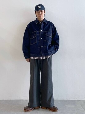 「POLO BCS（ポロ ビーシーエス）のアイテム」を使った、しゅうさん（メンズ・175cm）の秋コーディネート