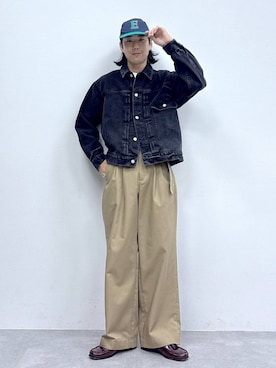 「RAGEBLUE（レイジブルー）のアイテム（ジャケット/アウター）」を使った、しゅうさん（メンズ・175cm）の夏コーディネート