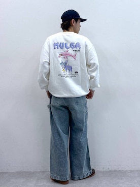 「MULGA（モルガ）のアイテム」を使った、しゅうさん（メンズ・175cm）の秋コーディネート