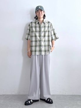 しゅうさん(メンズ・175cm)の夏コーディネート