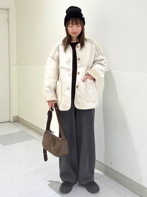 セール】リバーシブル ノーカラーコーデュロイブルゾン【インフル