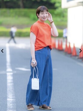 coen officialさん（レディース・163cm）の夏コーディネート