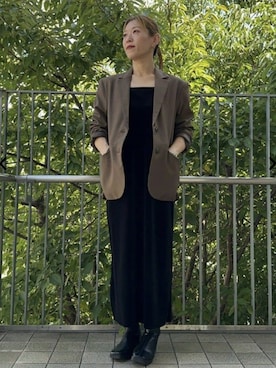 coen officialさん（レディース・164cm）の秋コーディネート