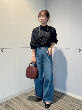 「coen（コーエン）のアイテム」を使った、coen officialさん（骨格ウェーブ・レディース・157cm）の秋コーディネート