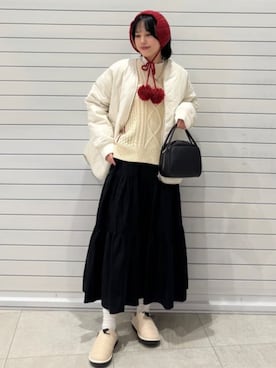 coen officialさん（レディース・158cm）の冬コーディネート