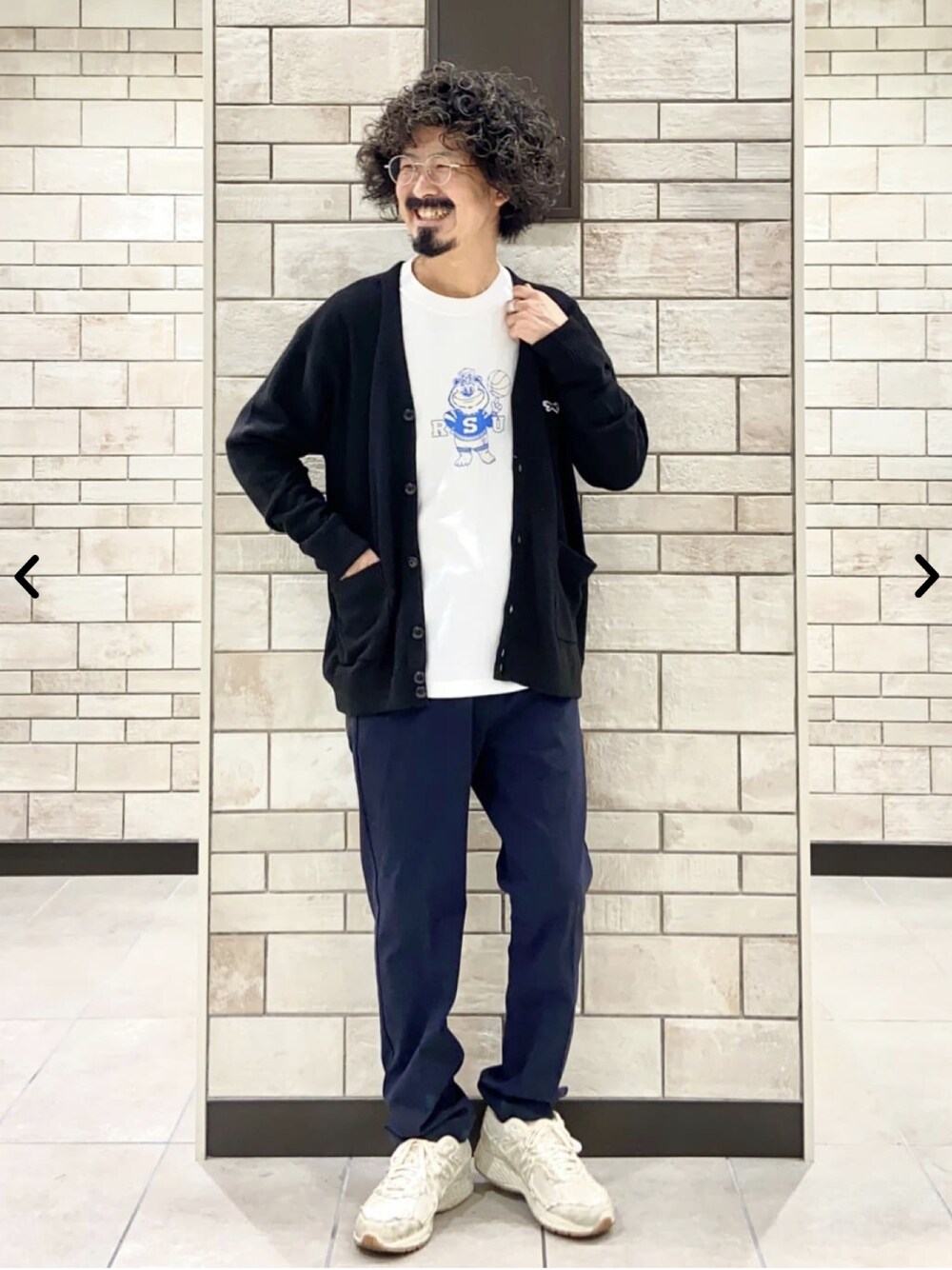 極楽FITテーパードパンツ23SSを使ったショップスタッフのメンズ人気