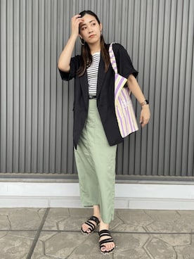coen officialさん（レディース・162cm）の夏コーディネート